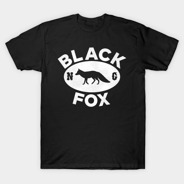 Defunct New Glasgow Black Foxes Hockey Team T-Shirt by Defunctland